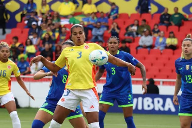 FEMENINA AMERICA CUP FINAL COLOMBIA VS BRAZIL August 02, 2025 Final match of the Womens America Cup between Colombia VS Brazil at the Rodrigo Paz stadium QUITO PICHINCHA ECUADOR Copyright: xHENRYxLAPOx