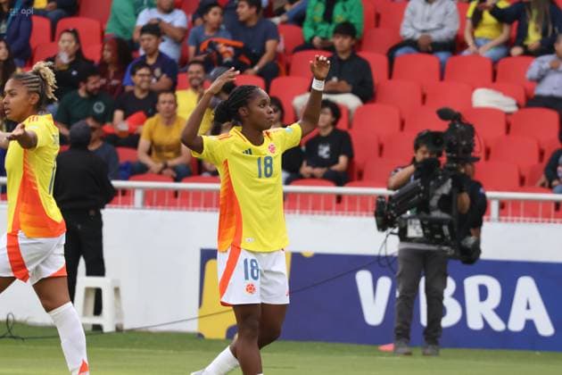 FEMALE AMERICA CUP FINAL COLOMBIA VS BRAZIL August 02, 2025 Final match of the Womens America Cup between Colombia VS Brazil at the Rodrigo Paz stadium QUITO PICHINCHA ECUADOR Copyright: xHENRYxLAPOx