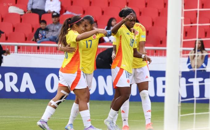 FEMALE AMERICA CUP FINAL COLOMBIA VS BRAZIL August 02, 2025 Final match of the Womens America Cup between Colombia VS Brazil at the Rodrigo Paz stadium QUITO PICHINCHA ECUADOR Copyright: xHENRYxLAPOx