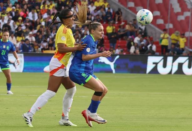 FEMALE AMERICA CUP FINAL COLOMBIA VS BRAZIL August 02, 2025 Final match of the Womens America Cup between Colombia VS Brazil at the Rodrigo Paz stadium QUITO PICHINCHA ECUADOR Copyright: xHENRYxLAPOx