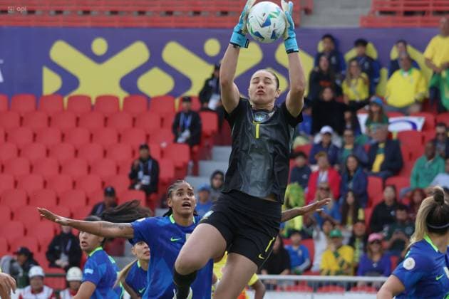 FEMALE AMERICA CUP FINAL COLOMBIA VS BRAZIL August 02, 2025 Final match of the Womens America Cup between Colombia VS Brazil at the Rodrigo Paz stadium QUITO PICHINCHA ECUADOR Copyright: xHENRYxLAPOx