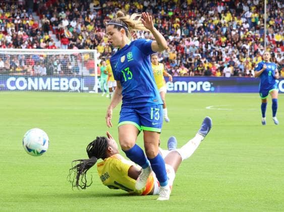 FEMALE AMERICA CUP FINAL COLOMBIA VS BRAZIL August 02, 2025 Final match of the Womens America Cup between Colombia VS Brazil at the Rodrigo Paz stadium QUITO PICHINCHA ECUADOR Copyright: xHENRYxLAPOx