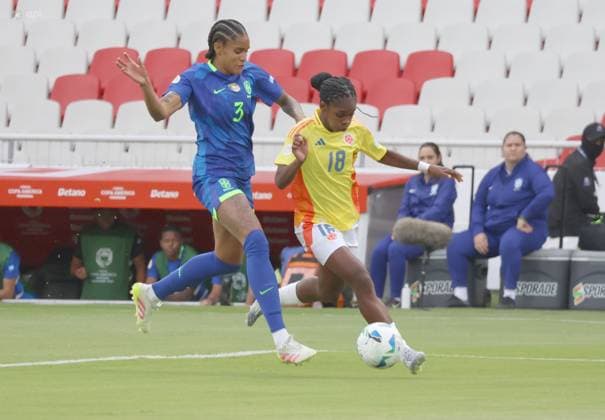 FEMALE AMERICA CUP FINAL COLOMBIA VS BRAZIL August 02, 2025 Final match of the Womens America Cup between Colombia VS Brazil at the Rodrigo Paz stadium QUITO PICHINCHA ECUADOR Copyright: xHENRYxLAPOx