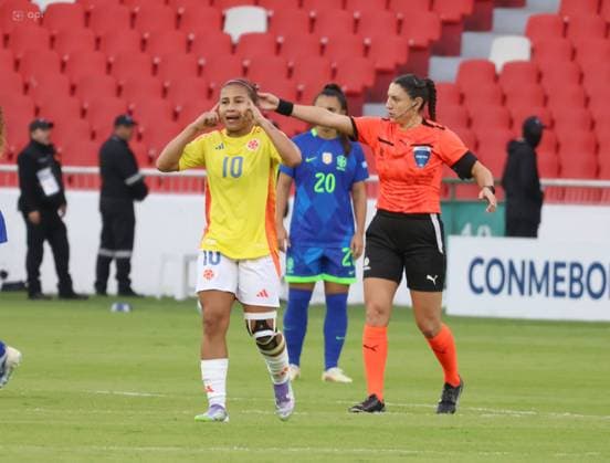 FEMENINA AMERICA CUP FINAL COLOMBIA VS BRAZIL August 02, 2025 Final match of the Womens America Cup between Colombia VS Brazil at the Rodrigo Paz stadium QUITO PICHINCHA ECUADOR Copyright: xHENRYxLAPOx
