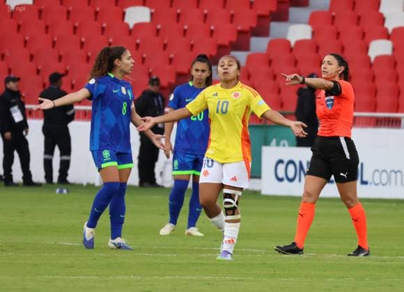 FEMENINA AMERICA CUP FINAL COLOMBIA VS BRAZIL August 02, 2025 Final match of the Womens America Cup between Colombia VS Brazil at the Rodrigo Paz stadium QUITO PICHINCHA ECUADOR Copyright: xHENRYxLAPOx