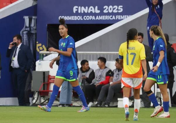 FEMENINA AMERICA CUP FINAL COLOMBIA VS BRAZIL August 02, 2025 Final match of the Womens America Cup between Colombia VS Brazil at the Rodrigo Paz stadium QUITO PICHINCHA ECUADOR Copyright: xHENRYxLAPOx