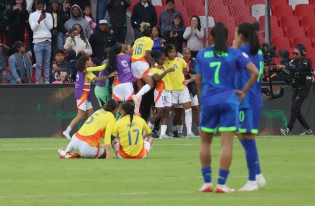 FEMENINA AMERICA CUP FINAL COLOMBIA VS BRAZIL August 02, 2025 Final match of the Womens America Cup between Colombia VS Brazil at the Rodrigo Paz stadium QUITO PICHINCHA ECUADOR Copyright: xHENRYxLAPOx