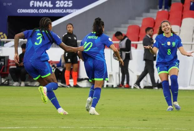 FEMENINA AMERICA CUP FINAL COLOMBIA VS BRAZIL August 02, 2025 Final match of the Womens America Cup between Colombia VS Brazil at the Rodrigo Paz stadium QUITO PICHINCHA ECUADOR Copyright: xHENRYxLAPOx