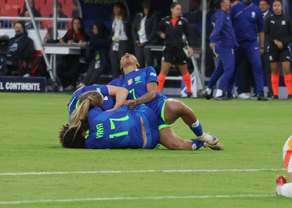 FEMENINA AMERICA CUP FINAL COLOMBIA VS BRAZIL August 02, 2025 Final match of the Womens America Cup between Colombia VS Brazil at the Rodrigo Paz stadium QUITO PICHINCHA ECUADOR Copyright: xHENRYxLAPOx