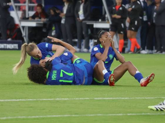 FEMENINA AMERICA CUP FINAL COLOMBIA VS BRAZIL August 02, 2025 Final match of the Womens America Cup between Colombia VS Brazil at the Rodrigo Paz stadium QUITO PICHINCHA ECUADOR Copyright: xHENRYxLAPOx