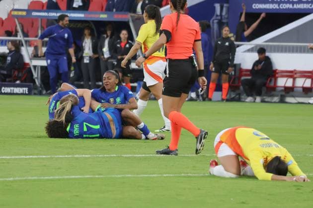 FEMENINA AMERICA CUP FINAL COLOMBIA VS BRAZIL August 02, 2025 Final match of the Womens America Cup between Colombia VS Brazil at the Rodrigo Paz stadium QUITO PICHINCHA ECUADOR Copyright: xHENRYxLAPOx