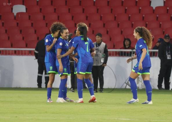 FEMALE AMERICA CUP FINAL COLOMBIA VS BRAZIL August 02, 2025 Final match of the Womens America Cup between Colombia VS Brazil at the Rodrigo Paz stadium QUITO PICHINCHA ECUADOR Copyright: xHENRYxLAPOx