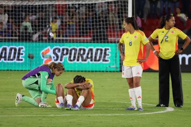 FEMALE AMERICA CUP FINAL COLOMBIA VS BRAZIL August 02, 2025 Final match of the Womens America Cup between Colombia VS Brazil at the Rodrigo Paz stadium QUITO PICHINCHA ECUADOR Copyright: xHENRYxLAPOx