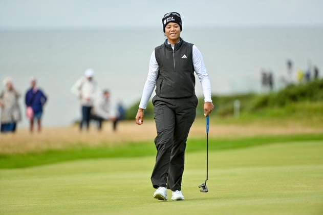 1st August 2025; Royal Porthcawl Golf Club, Porthcawl, Wales; AIG Womens Open Golf, Round 2; Patty Tavatanakit  AledxHopkins