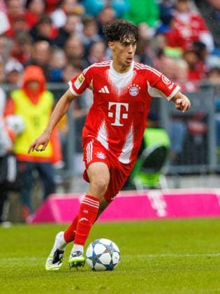 Bayern 47 David SANTOS DAIBER Football, Bayern Lyon 2 1 Football, FC Bayern Munich Olympique Lyon, pre-season match for the 2025 2026 season, on 2 08 2025 in Munich, A L L I A N Z A R E N A, Germany Source Copyright Credit Oryk HAIST xFUSSBALL-BAYERN-LYONx