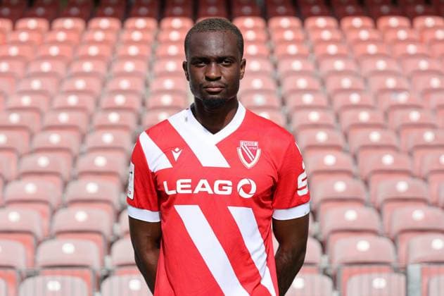 Dennis Duah FC Energie Cottbus 3 Liga, portrait date 2025 2026 Football 3 Liga 2025 2026 Official portrait date FC Energie Cottbus