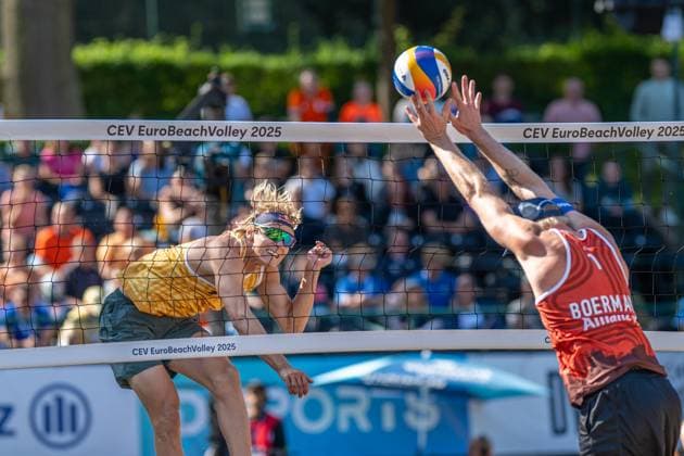 Beach volleyball, European Championships in Düsseldorf