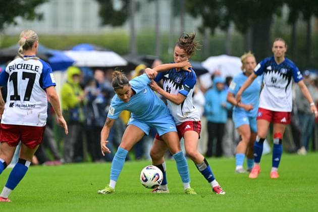Football, Women, Test match, Hamburger SV - FC Viktoria 1889 Berlin