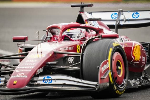 BOEDAPEST - Charles Leclerc (Ferrari) at the Hungaroring during the Hungarian Grand Prix. ANP SANDER KING xVIxANPxSportx xxANPxIVx 532749053 originalFilename: 532749053.jpg