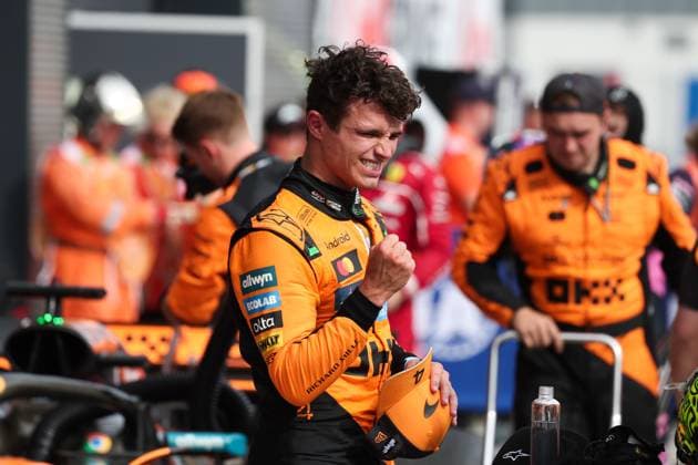 4 Lando Norris GBR, McLaren F1 Team , F1 Grand Prix of Hungary at Hungaroring on August 3, 2025 in Budapest, Hungary Photo by HOCH ZWEI Budapest Hungary
