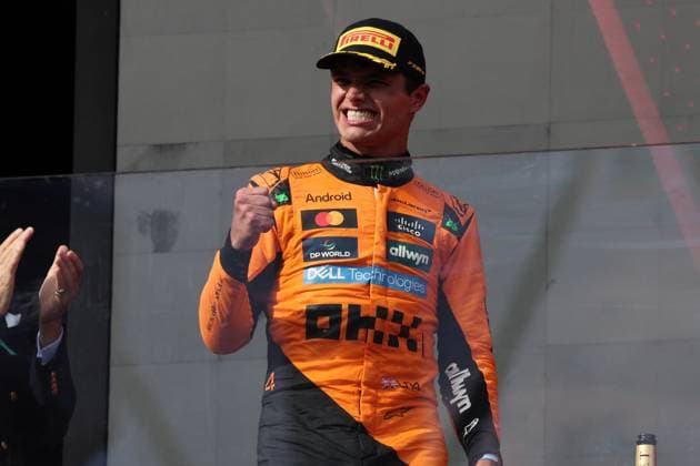 4 Lando Norris GBR, McLaren F1 Team , F1 Grand Prix of Hungary at Hungaroring on August 3, 2025 in Budapest, Hungary Photo by HOCH ZWEI Budapest Hungary