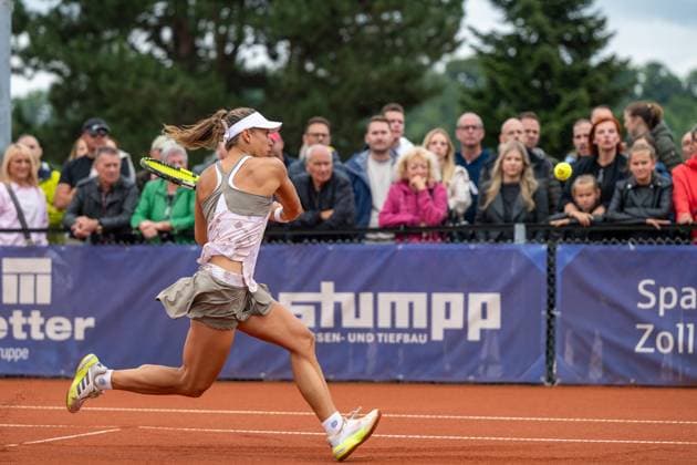 Tennis, ITF tournament in Hechingen