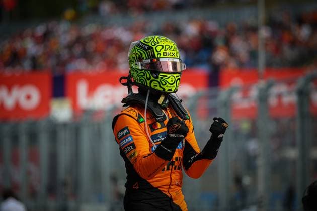 04 Lando Norris, (GRB) McLaren Mercedes MCL39, during the Hungarian GP, Budapest 31 July-4 August 2025. Formula 1 World Championship, WM, Weltmeisterschaft 2025.  Copyright: xFedericoxBasile IPAxSportx xipa-agency.netx xx IPA_61619383 IPA_Agency_IPA61619383
