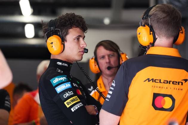4 Lando Norris GBR, McLaren F1 Team , F1 Grand Prix of Hungary at Hungaroring on August 3, 2025 in Budapest, Hungary Photo by HOCH ZWEI Budapest Hungary