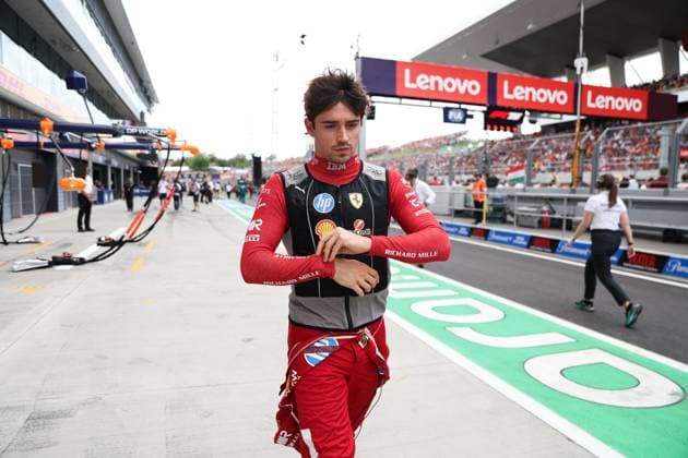 16 Charles Leclerc MCO, Scuderia Ferrari HP , F1 Grand Prix of Hungary at Hungaroring on August 3, 2025 in Budapest, Hungary Photo by HOCH ZWEI Budapest Hungary