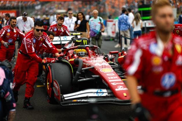 44 Lewis Hamilton GBR, Scuderia Ferrari HP , F1 Grand Prix of Hungary at Hungaroring on August 3, 2025 in Budapest, Hungary Photo by HOCH ZWEI Budapest Hungary