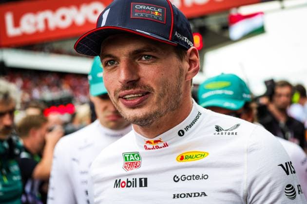 1 Max Verstappen NLD, Oracle Red Bull Racing , F1 Grand Prix of Hungary at Hungaroring on August 3, 2025 in Budapest, Hungary Photo by HOCH ZWEI Budapest Hungary