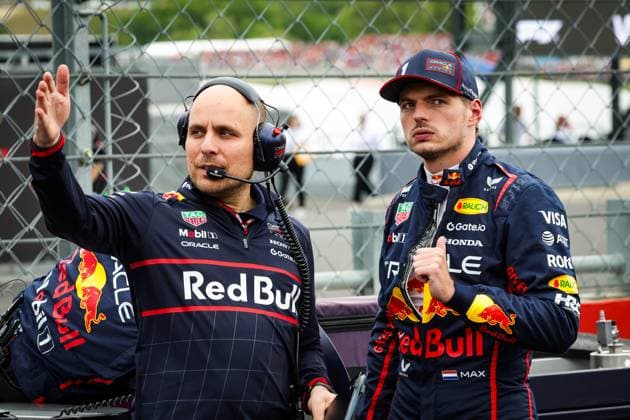 1 Max Verstappen NLD, Oracle Red Bull Racing , F1 Grand Prix of Hungary at Hungaroring on August 3, 2025 in Budapest, Hungary Photo by HOCH ZWEI Budapest Hungary