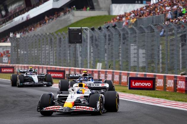F1 - HUNGARIAN GRAND PRIX 2025 06 HADJAR Isack (fra), Visa Cash App RB F1 Team VCARB02, action during the 2025 Formula 1 Lenovo Hungarian Grand Prix, 14th round of the 2025 FIA Formula One World Championship, WM, Weltmeisterschaft from August 1 to 3, 2025 on the Hungaroring, in Mogyorod, Hungary - MogyorodHungary  Copyright: xJulienxDelfossex