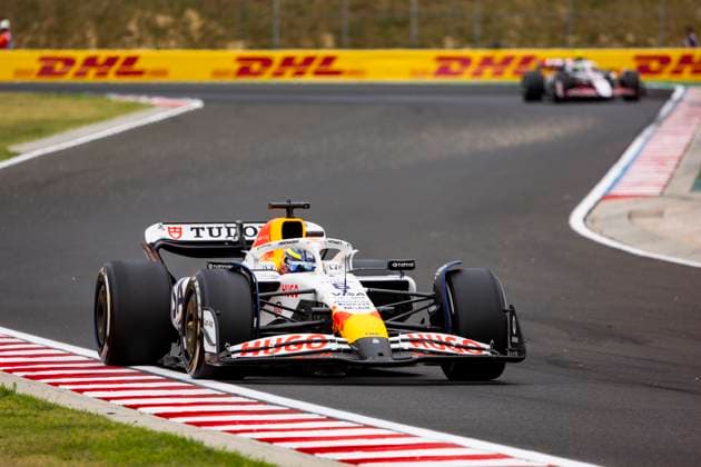 F1 - HUNGARIAN GRAND PRIX 2025 06 HADJAR Isack (fra), Visa Cash App RB F1 Team VCARB02, action during the 2025 Formula 1 Lenovo Hungarian Grand Prix, 14th round of the 2025 FIA Formula One World Championship, WM, Weltmeisterschaft from August 1 to 3, 2025 on the Hungaroring, in Mogyorod, Hungary - MogyorodHungary  Copyright: xJulienxDelfossex