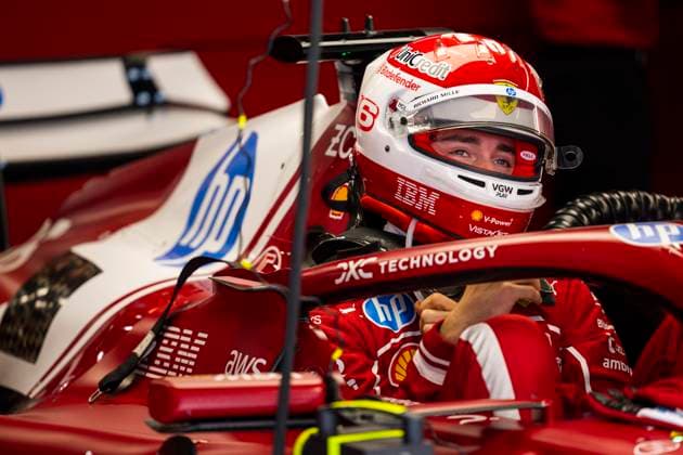 F1 - HUNGARIAN GRAND PRIX 2025 LECLERC Charles (mco), Scuderia Ferrari SF-25, portrait during the 2025 Formula 1 Lenovo Hungarian Grand Prix, 14th round of the 2025 FIA Formula One World Championship, WM, Weltmeisterschaft from August 1 to 3, 2025 on the Hungaroring, in Mogyorod, Hungary - MogyorodHungary  Copyright: xJulienxDelfossex