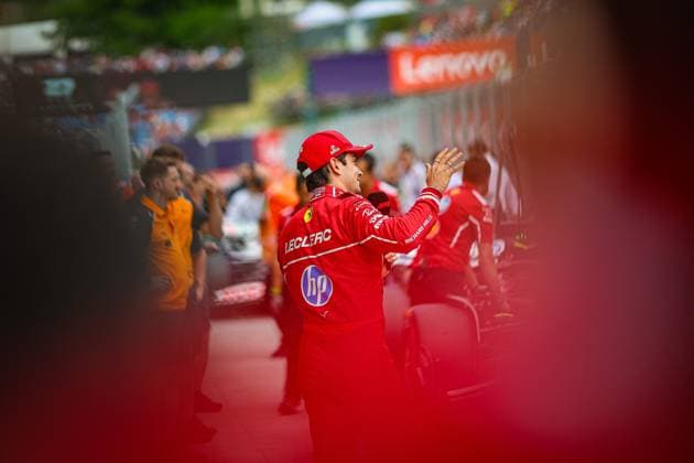 F1 Hungarian Grand Prix - Race Day - Budapest 16 Charles Leclerc, (MON) Scuderia Ferrari SF25, on the last day of the Hungarian Grand Prix at the Hungaroring in Budapest, Hungary on August 3, 2025. Photo by IPA ABACAPRESS.COM Budapest Hungary  Copyright: xIPAxSport ABACAx
