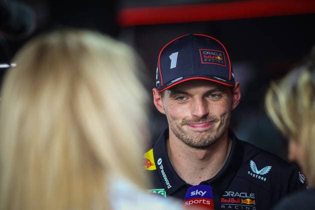 F1 Hungarian Grand Prix - Race Day - Budapest 01 Max Verstappen, (NED) Oracle Red Bull Racing RB21, Honda, on the last day of the Hungarian Grand Prix at the Hungaroring in Budapest, Hungary on August 3, 2025. Photo by IPA ABACAPRESS.COM Budapest Hungary  Copyright: xIPAxSport ABACAx