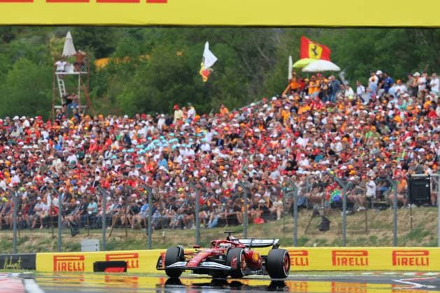 F1 Hungarian Grand Prix - Race Day - Budapest 16 Charles Leclerc Of The Team Scuderia Ferrari HP, Ferrari SF-25,Facing the race,During Fia Formula One World Championship, WM, Weltmeisterschaft F1 Hungarian Grand Prix 2025,3 august,In Budapest,Hungary on the last day of the Hungarian Grand Prix at the Hungaroring in Budapest, Hungary on August 3, 2025. Photo by IPA ABACAPRESS.COM Budapest Hungary Copyright: xIPAxSport ABACAx