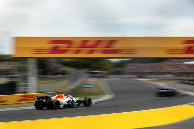 Liam Lawson Visa Cash App Racing Bulls F1 Team, New Zealand, 30 in VCARB 02, HUN, Formula 1 World Championship, Hungarian Grand Prix, Hungaroring, race, 2025 season, 03 08 2025 HUN, Formula 1 World Championship, Hungarian Grand Prix, Hungaroring, race, 2025 season, 03 08 2025 Budapest Copyright: xEibner-Pressefoto MarcelxFischerx EP_MFI