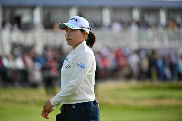 3rd August 2025; Royal Porthcawl Golf Club, Porthcawl, Wales; AIG Womens Open Golf, Final Round; Minami Katsu  AledxHopkins