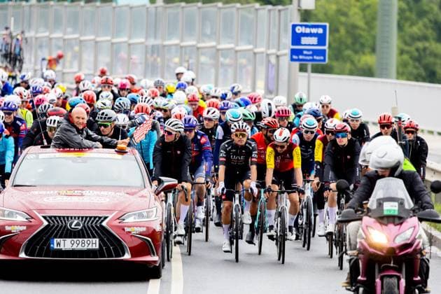 August 4, 2025, Wroclaw, Lower Silesia, Poland: Peleton during Tour of Poland Stage 1: Wroclaw - Legnica, August 4, 2025. Wroclaw, Poland Wroclaw Poland - ZUMAb265 20250804_zsp_b265_009 Copyright: xMateuszxBireckix