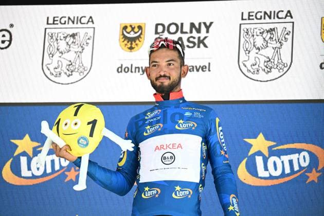 04-08-2025 Tour De Pologne; Tappa 01 Wroclaw - Legnica; 2025, Arkea - Beb Hotel; Grondin, Donavan; Legnica; 