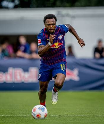 Leipzigs Lois Openda Test match RB Leipzig FC Toulouse on July 26, 2025 MS Technologie Arena, Villingen Schwenningen RB Leipzig FC Toulouse 7 0