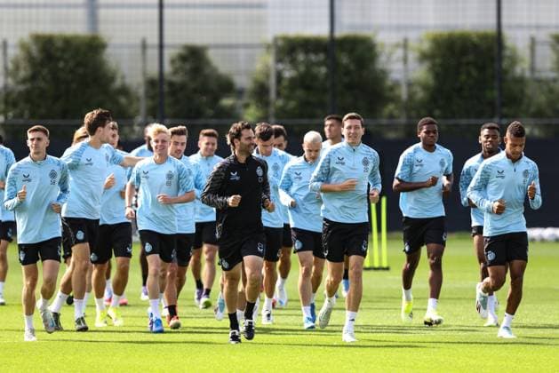 Football, CL Quali, Club Brugge, Training