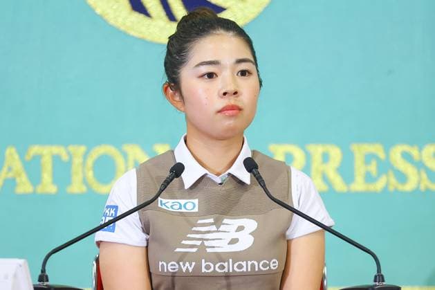 Women s British Open, Yamashita, press conference, PK, Pressekonferenz after returning home -JPN- Golf - Female golfer Miyu Yamashita returns to Japan and holds a press conference at the Japan National Press Club(JNPC). She won her first major at the AIG Women s British Open (July 31-August 3, 2025). Tokyo Japan Copyright: xKazukixOISHIx