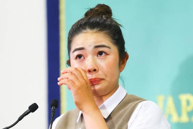 Women s British Open, Yamashita, press conference, PK, Pressekonferenz after returning home -JPN- Golf - Female golfer Miyu Yamashita returns to Japan and holds a press conference at the Japan National Press Club(JNPC). She won her first major at the AIG Women s British Open (July 31-August 3, 2025). Tokyo Japan Copyright: xKazukixOISHIx