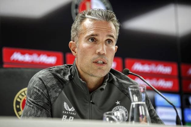 Football, CL-Quali, Feyenoord Rotterdam, Press conference
