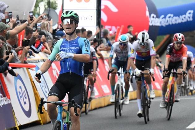 05-08-2025 Tour De Pologne; Tappa 02 Karpacz - Karpacz; 2025, Decathlon - Ag2r La Mondiale; Lapeira, Paul; Karpacz; 