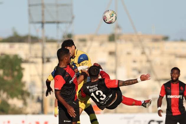 Football, EL Qualifier, Hamrun Spartans - Maccabi Tel Aviv