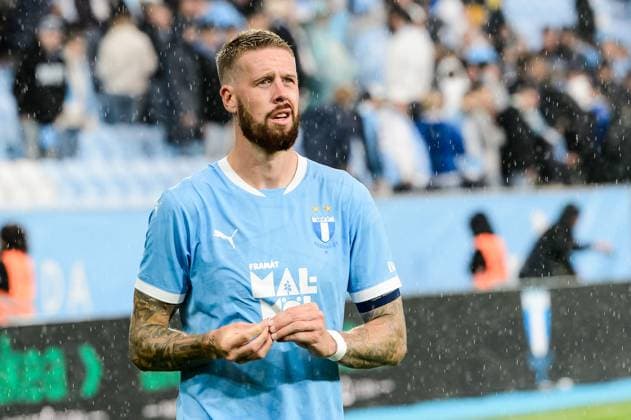 250805 Pontus Jansson of Malmö FF after the UEFA Champions League qualifier football match between Malmö FF and FC Copenhagen on August 5, 2025 in Malmö Photo Christian Örnberg BILDBYRAN COP 166 CS0745 fotboll football soccer fotball uefa champions league champions league malmö ff fc copenhagen bbeng bbauto  Copyright: CHRISTIANxÖRNBERG BB250805CO084